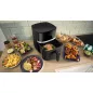   Bosch MAFS2462B Serie 4 Fekete Air Fryer Dupla Fűtőszállal