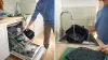 Bosch MAFS2462B Serie 4 Fekete Air Fryer Dupla Fűtőszállal