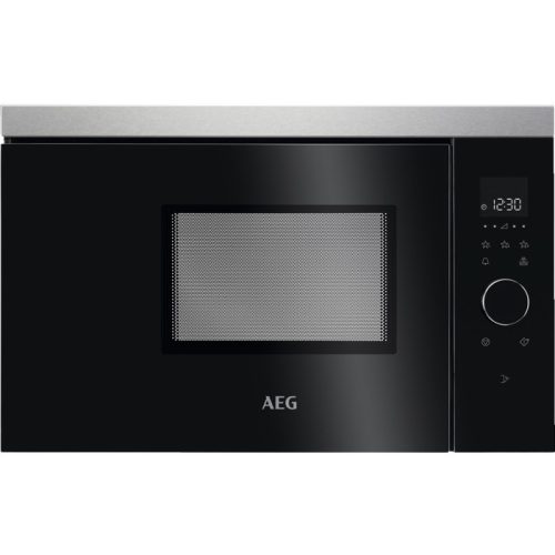 AEG MBB1756SEM Beépíthető mikrohullámú sütő | 17l | Érintővezérlés | Fekete/Inox