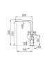ELLECI - Csaptelep Shell Plus (C02) G43 tortora