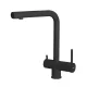 ELLECI - Csaptelep Tourmaline Plus pure Keratek K86 Black