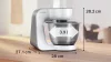 Bosch MUM58200 Konyhai robotgép MUM5 Fehér/ezüst