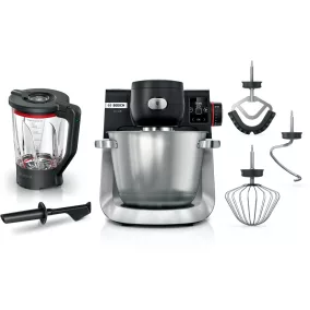 Bosch MUMS6ZS17 Serie 6 Fekete Konyhai Robotgép Mérleggel
