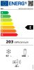 AEG NSC5S141ES Beépíthető kombinált alulfagyasztós hűtőszekrény | LowFrost | Coldsense | 160/57 l | 144.6 cm magas | 56 cm széles