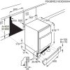 AEG OSF6I82EF Munkapult alá beépíthető hűtőszekrény | CoolMatic | 111 l | 82 cm magas | 60 cm széles