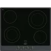SMEG KERÁMIA FŐZŐLAP, Colonial design, 60 cm, 4 főzőzóna, antracit