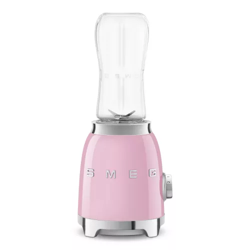 SMEG KOMPAKT TURMIXGÉP, retro, rózsaszín - Extra palackkal