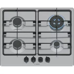 Bosch PGH6B5K60 Serie4 Inox Gázfőzőlap Wok Égővel