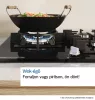 Bosch PGH6B5K60 Serie4 Inox Gázfőzőlap Wok Égővel
