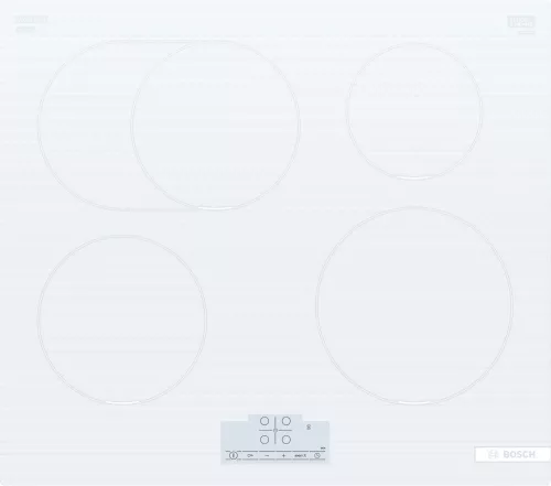 Bosch PIF612BB1E Serie4 Fehér Indukciós Főzőlap Keret Nélkül