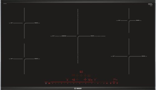 BOSCH PIV975DC1E Serie|8 Beépíthető indukciós főzőlap | DirectSelect Premium | PowerBoost | PerfectFry | Komfort Profil | 90 cm | Fekete