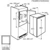 ZANUSSI Progress PK0813 Beépíthető hűtőszekrény | 142 l | 88 cm magas | 56 cm széles