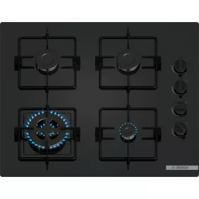 Bosch POH6B6K30 Serie2 Fekete Edzett Üveg Gázfőzőlap