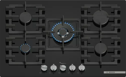 BOSCH PPQ7A6I40 Serie|6 Beépíthető gázfőzőlap Fekete | 75 cm