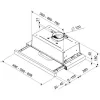 Turboair TT14 LX/GRX/F/90 páraelszívó, 90 cm, inox