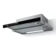 Turboair TT14 LX/GR/VT/A/60 páraelszívó, 60 cm, fekete üveg