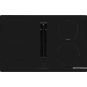   BOSCH PVS811B16E Serie|4 Beépíthető indukciós főzőlap, beépített elszívóval | Fekete