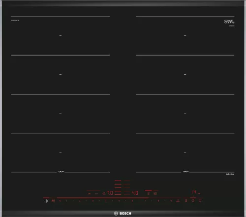 BOSCH PXX675DC1E Serie|8 Beépíthető indukciós főzőlap | 60cm | Fekete