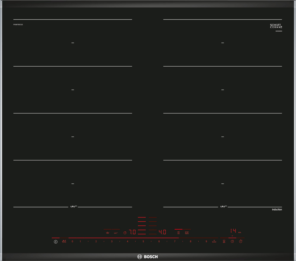 Bosch PXX675DC1E indukciós főzőlap