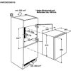 AEG SFB688F1AS Beépíthető hűtőszekrény | FrostMatic | 124 l | 87.3 cm magas | 54.8 cm széles