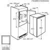 AEG SFE888D1AF Beépíthető hűtőszekrény | CoolMatic | FrostMatic | 118l | 88 cm magas | 56 cm