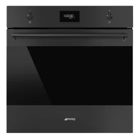   SMEG PIROLITIKUS HŐLÉGKEVERÉSES SÜTŐ, Classicaa design, 60 cm, CS LCD, matt fekete