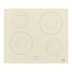   SMEG INDUKCIÓS FŐZŐLAP, Universal design, 60 cm, 4 főzőzóna, bézs 