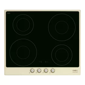   SMEG INDUKCIÓS FŐZŐLAP, Cortina design, 60 cm, 4 főzőzóna, bézs