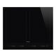 SMEG INDUKCIÓS FŐZŐLAP, Linea design, 60 cm, 4 főzőzóna, 2 MultiZone híd zóna, fekete üveg
