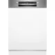 Bosch SMI4HCS19E Serie 4 Okos Félig Beépíthető Mosogatógép