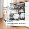 BOSCH SMI4HCS19E Serie|4 Beépíthető kezelőpaneles mosogatógép | 14 teríték | Wifi | Flex kosarak | VarioDrawer | LED | 60 cm