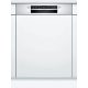 BOSCH SMI4HVS45E Serie|4 Beépíthető kezelőpaneles mosogatógép | 13 teríték | Wifi | VarioDrawer | VarioFlex | RackMatic | Extra Dry | 60 cm