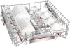 Bosch SMI6ZCS16E Serie6 Félig Beépíthető Mosogatógép 14 Terítékkel