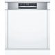 BOSCH SMI6ZCS49E Serie|6 Beépíthető kezelőpaneles mosogatógép | 14 teríték | Wifi | VarioDrawer | Max Flex | RackMatic | PerfectDry Zeolith szárítás | 60 cm