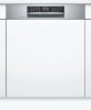 BOSCH SMI6ZDS49E Serie|6 Beépíthető kezelőpaneles mosogatógép | 13 teríték | Wifi | VarioDrawer | Max Flex | PerfectDry Zeolith szárítás | 60 cm