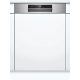 BOSCH SMI8YCS03E Serie|8 Beépíthető kezelőpaneles mosogatógép | 14 teríték | Wifi | VarioDrawer | Max Flex | RackMatic | PerfectDry Zeolith szárítás | 60 cm