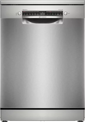 Bosch SMS4EVI08E Serie4 Inox Ujjlenyomatmentes Mosogatógép EfficientDry Rendszerrel