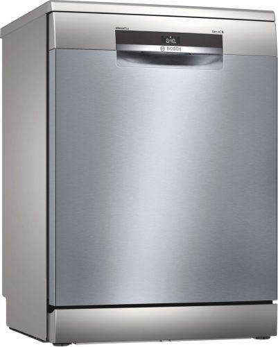 BOSCH SMS6ECI03E Serie|6 Szabadonálló mosogatógép | 13 teríték | Wifi | VarioDrawer | Flex kosarak | RackMatic | EfficientDry | Silver-inox | 60 cm