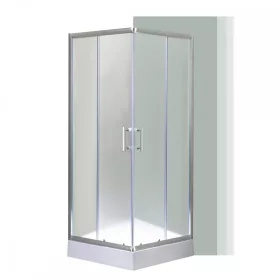   Spirit Matt 80x80 cm szögletes zuhanykabin, zuhanytálcával