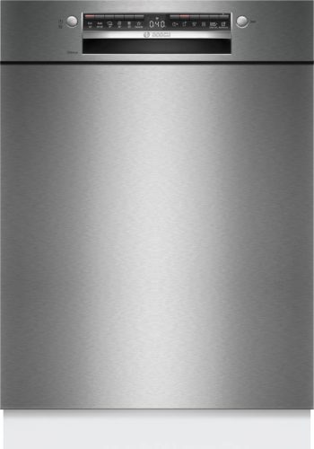 BOSCH SMU4EVS08E Serie|4 Pult alá beépíthető mosogatógép | Nemesacél | 60 cm