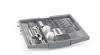 Bosch SMV25EX02E Home Connect beépíthető mosogatógép
