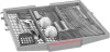 Bosch SMV4HVX00E Serie 4 Teljesen Beépíthető Mosogatógép VarioFlex Kosárral