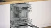 Bosch SMV4HVX02E Serie 4 Teljesen beépíthető mosogatógép
