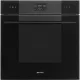 SMEG HŐLÉGKEVERÉSES SÜTŐ, Linea design, Galileo, 60 cm, ES LCD, mélyfekete üveg
