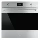 SMEG KOMBINÁLT SÜTŐ, GŐZFUNKCIÓVAL, Classica design, Galileo, 60 cm, CS LCD, inox