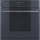 SMEG PIROLITIKUS HŐLÉGKEVERÉSES SÜTŐ, Linea design, Galileo, 60 cm, ES LCD, neptune szürke üveg