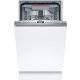 BOSCH SPH4EMX24E Serie|4 Teljesen beépíthető mosogatógép | 10 teríték | Wifi | VarioDrawer | RackMatic | InfoLight | VarioHinge | EfficientDry | 45 cm