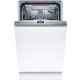 Bosch SPH4EMX28E Serie4 Keskeny Beépíthető Mosogatógép VarioHinge Zsanérral