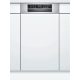 BOSCH SPI6EMS23E Serie|6 Beépíthető kezelőpaneles mosogatógép | 45 cm