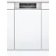 Bosch SPI6ZMS35E Serie 6 Keskeny Félig Beépíthető Prémium Mosogatógép